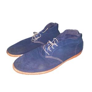 Timberland Boot Co ‘Wodehouse’ Chukka-Blue Suede boots/dress shoe men’s US 11.5